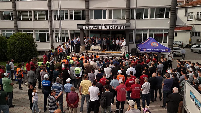 Bafra Belediyesi'nde toplu iş sözleşmesi imzalandı