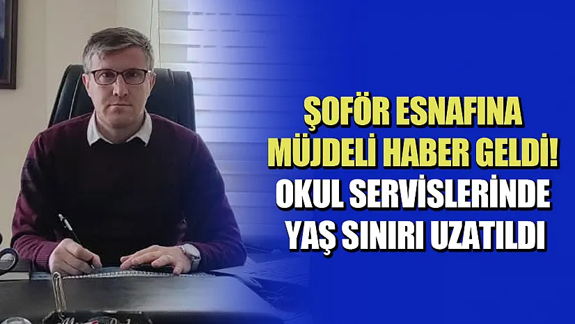 Başkan Musa Bala'dan servisçi esnafına müjde