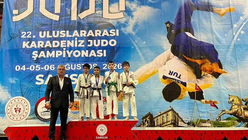 Bayburtlu Judoculardan Samsun'da Çifte Madalya: 1 Altın, 1 Gümüş