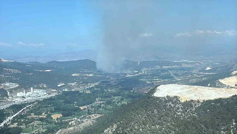 Bilecik'te Korkutan Orman Yangını: Havadan ve Karadan Müdahale