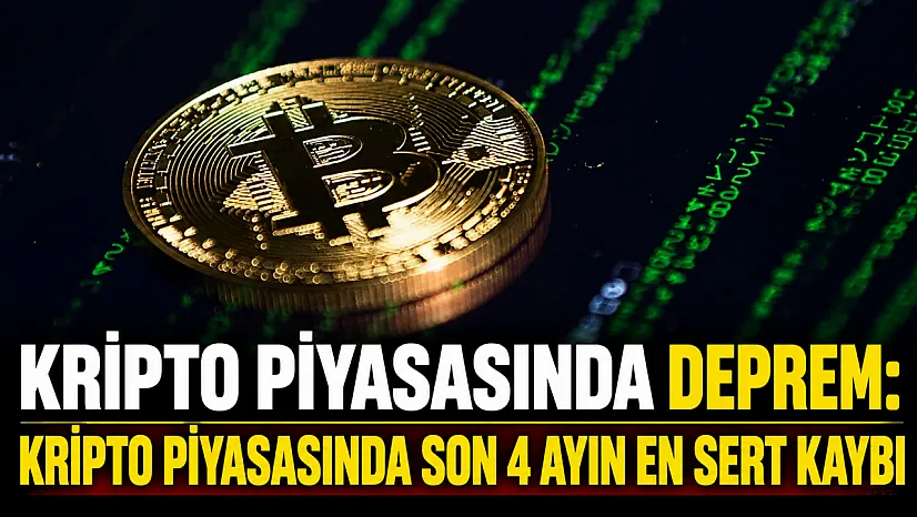 Bitcoin'de sert çöküş! Saatler içinde milyarlar silindi