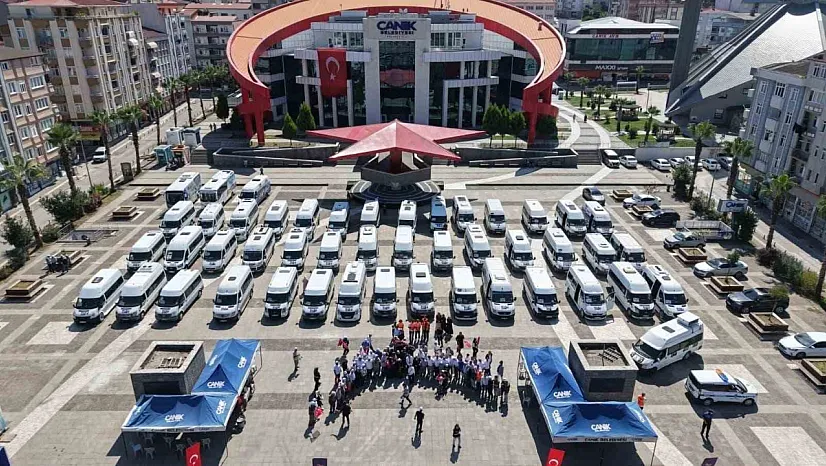 Canik'te Cumhurbaşkanı Erdoğan'a yoğun ilgi