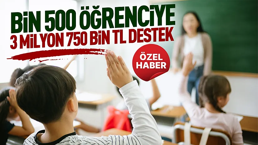 Çarşamba'da bin 500 Öğrenciye eğitim yardımı yapıldı