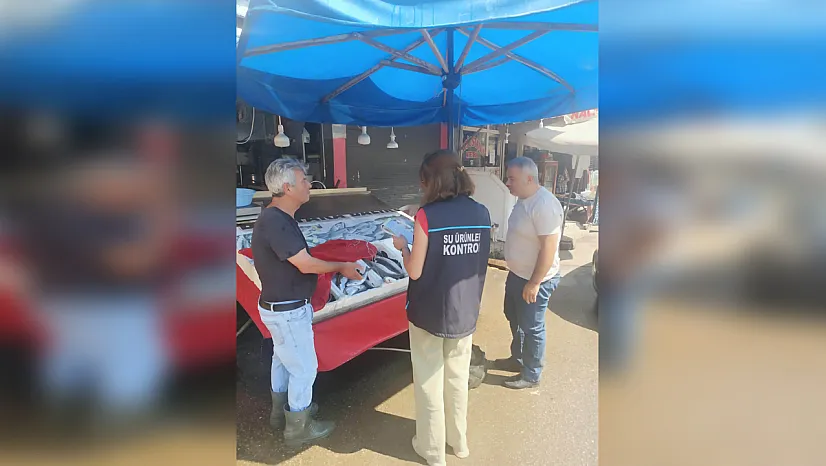Çarşamba'da su ürünleri satış noktalarına denetim