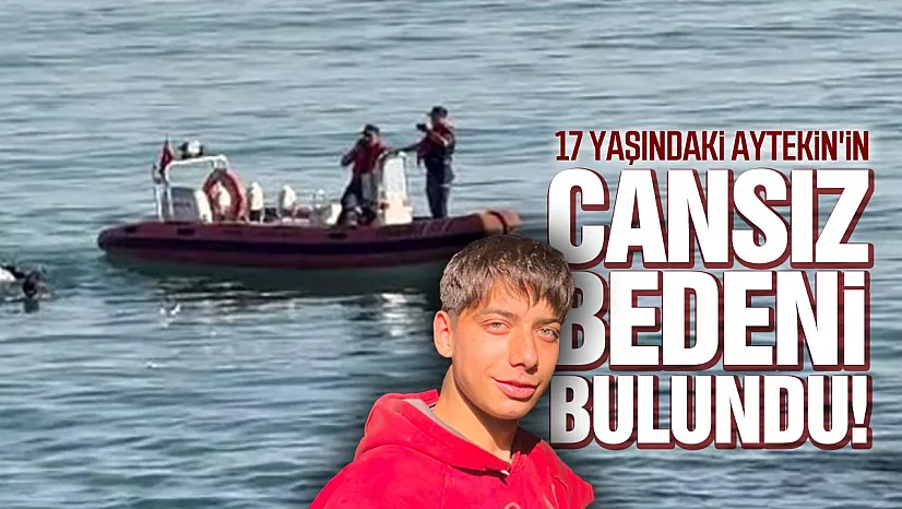 Denizde kaybolan çocuğun cansız bedeni bulundu