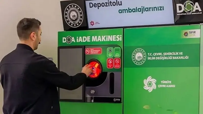 Depozito iade sistemi bugün başladı: Şişe başına 1 TL geri ödeme dönemi