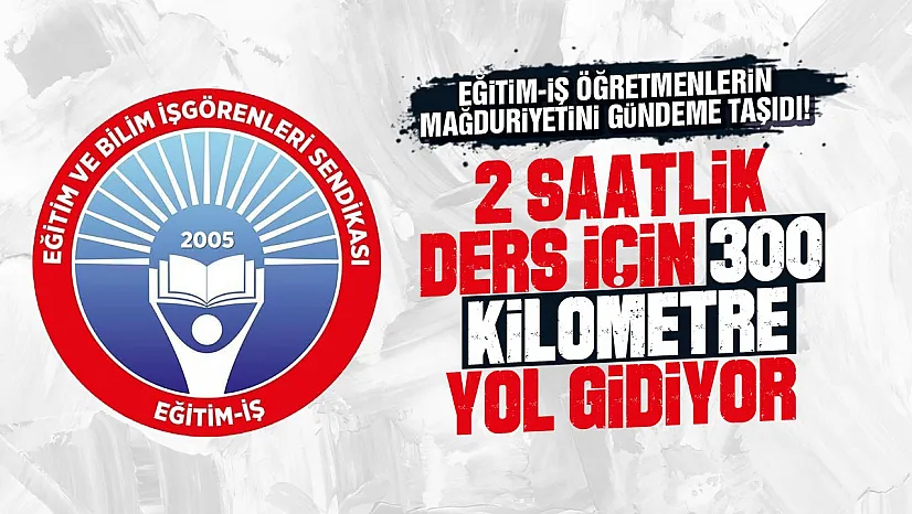 Eğitim-İş Samsun'dan öğretmen mağduriyetlerine tepki!