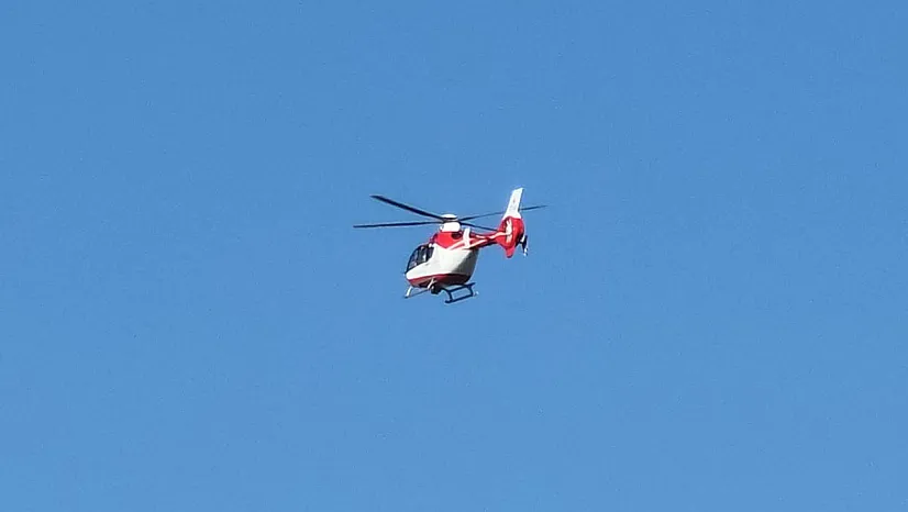 Entübe edilen bebek helikopter ambulansla Van'a sevk edildi