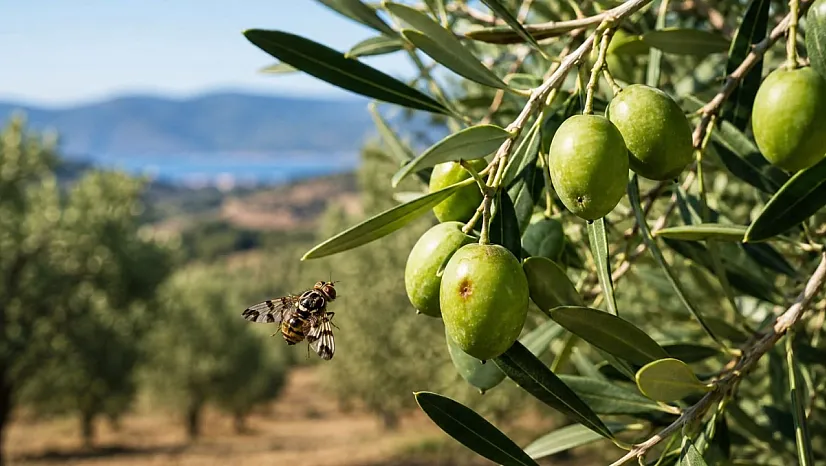 Erdek'te zeytin üreticilerine 'zeytin sineği' uyarısı
