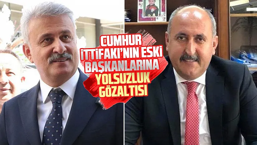 Eski Başkanlara eş zamanlı operasyon
