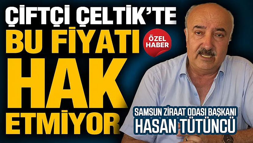 Hasan Tütüncü: 'Eylem yaptık çeltik fiyatı daha da düştü'