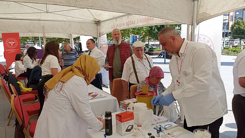 Havza'da Halk Sağlığı Haftası etkinliği: Erken teşhis ve koruyucu hekimliğe dikkat çekildi