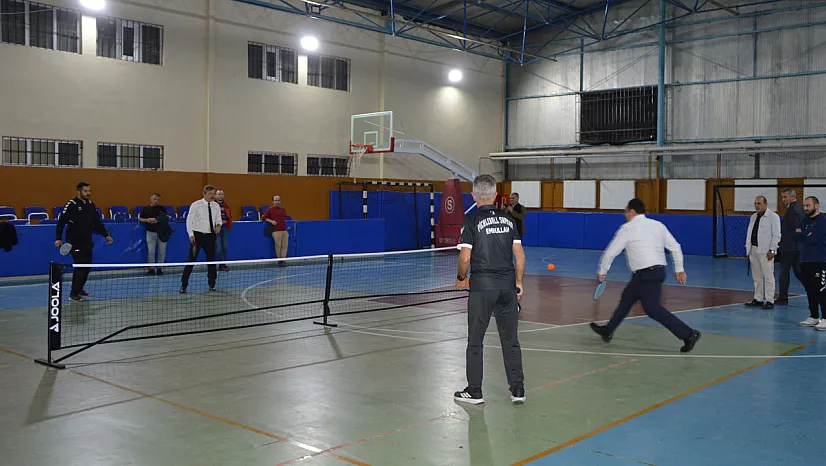 Havza'da öğretmenlere pickleball eğitimi