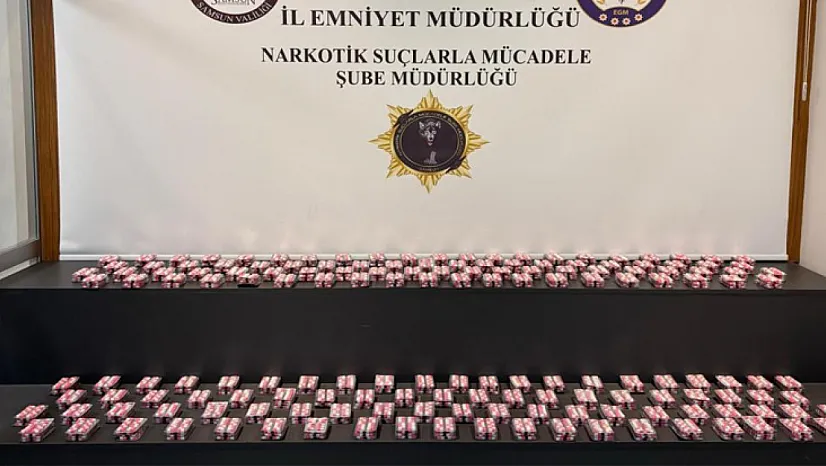 İlkadım'da Narkotik Operasyonu: Binlerce Sentetik Ecza Ele Geçirildi