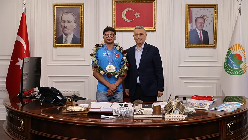 İlkadımlı Güreşçi Oğuzhan Kaya'dan Gümüş Madalya