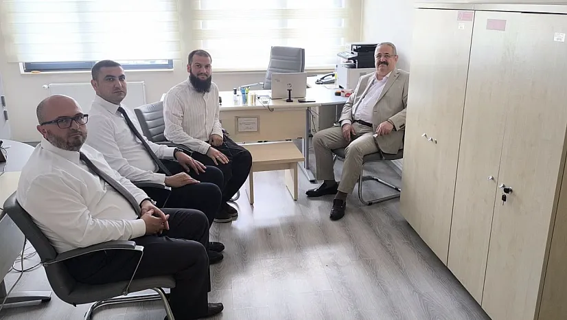 Kaymakam Sağlam'dan 15 Temmuz gazisine ziyaret