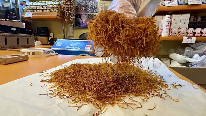 Kilosu 600 bin lira safran stameni yoğurdu zenginleştirecek