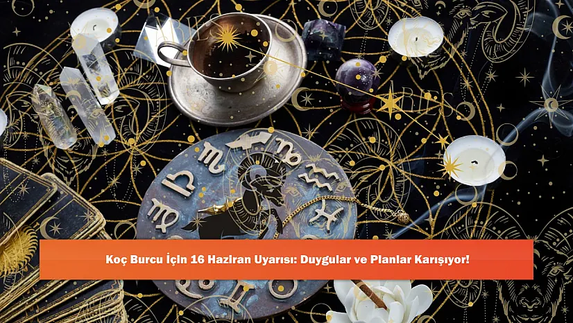 Koç Burcu İçin 16 Haziran Uyarısı: Duygular ve Planlar Karışıyor!