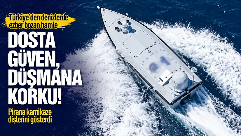MKE'nin PİRANA'sından Doğu Akdeniz'de gövde gösterisi