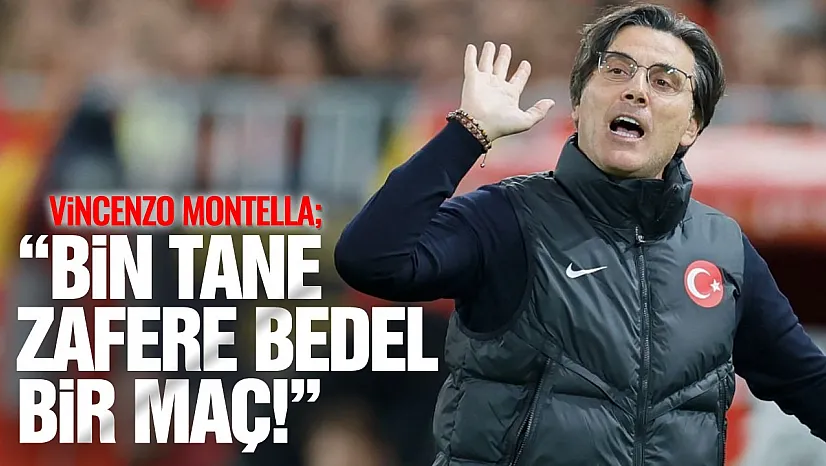 Montella'dan Veda Maçında Tarihi Sözler