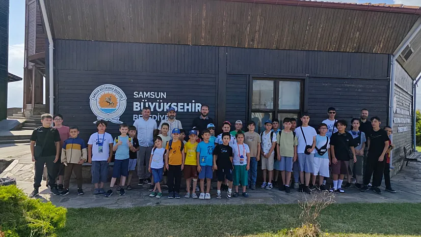 Samsun'da öğrenciler Kızılırmak Deltası'nın doğal güzelliklerini keşfetti