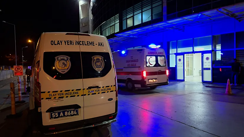 Samsun'da silahlı saldırıda 1 kişi yaralandı