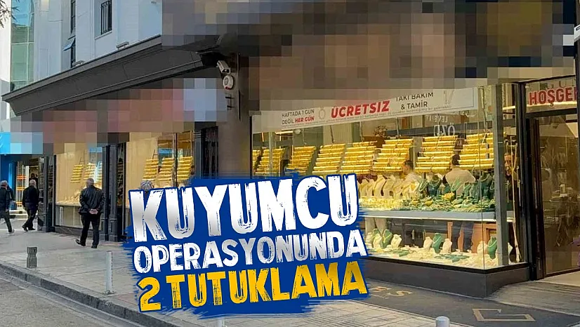 Samsun'da suç örgütü operasyonu 2 şüpheli tutuklandı