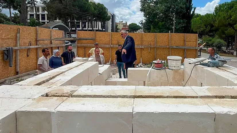 Samsun'da tarihi Taçlı Çeşme yeniden hayat buluyor