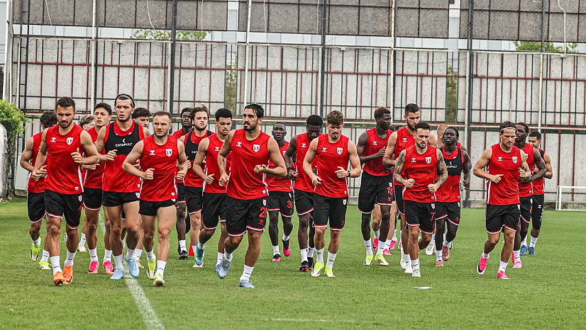 Samsunspor yeni sezon hazırlıklarını sürdürüyor