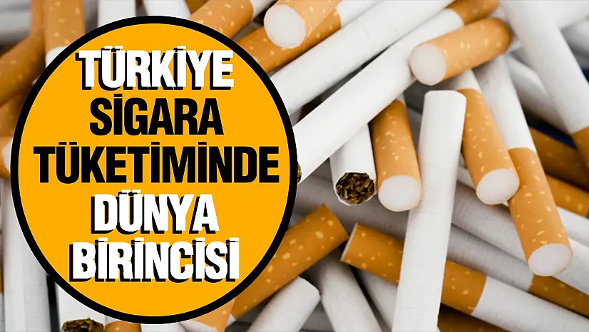 Şevket Özkaya, 'Sigara tüketiminde Türkiye birinci çıktı'