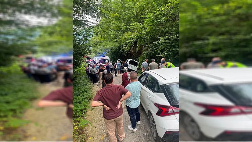 Trabzon'daki kazada 5 kişi yaralandı