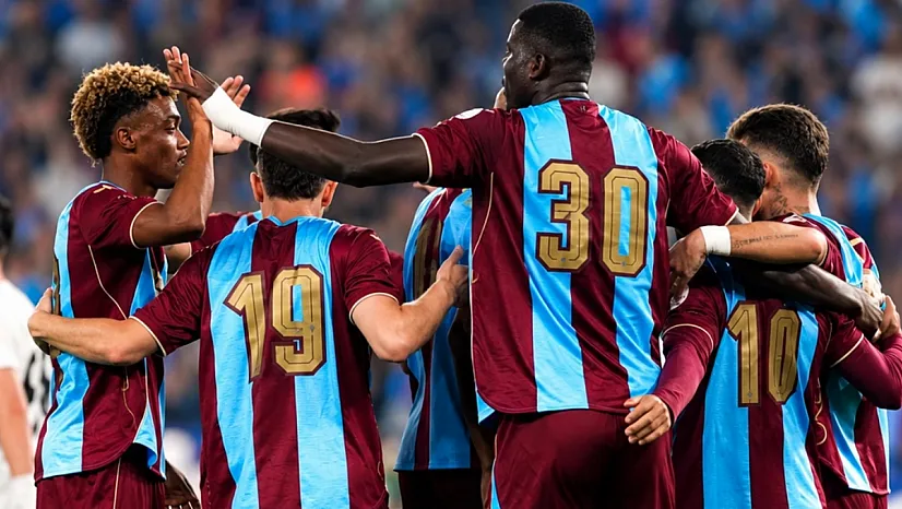 Trabzonspor'dan 5 gollü galibiyet