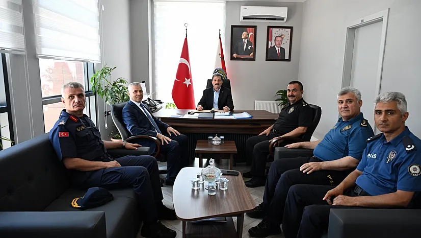 Vali Orhan Tavlı emniyet birimlerinde incelemelerde bulundu