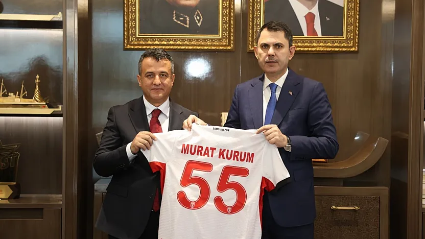 Başkan Doğan, Bakan Kurum'a Samsun projelerini anlattı