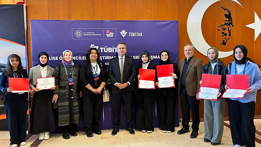 Çarşamba'dan TÜBİTAK bölge sergisinde gurur veren başarı