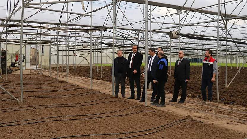 Karadeniz'in en büyük serasına ziyaret