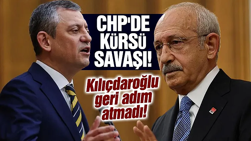 CHP'de Grup Toplantısı Krizi Büyüyor
