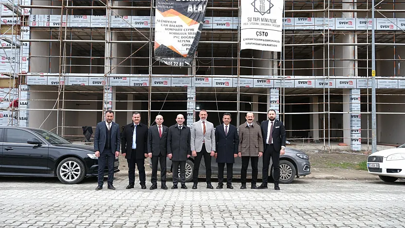 ÇTSO yeni hizmet binasında sona doğru