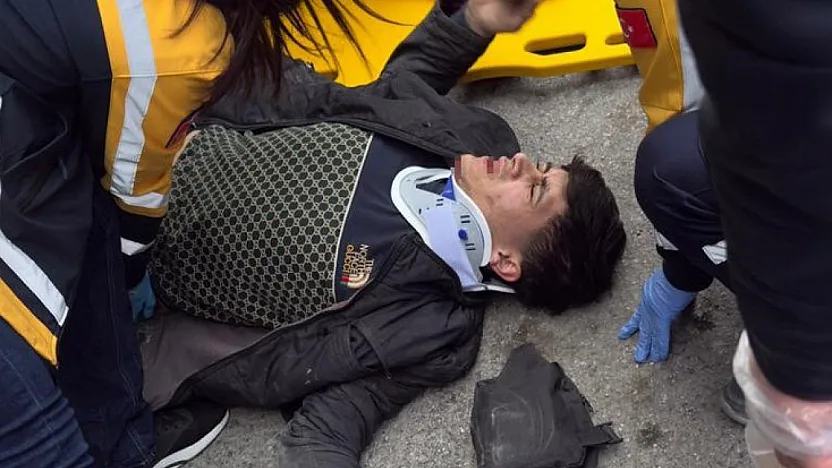 İlkadım'da Korkutan Kaza: 2 Kişi Yaralandı