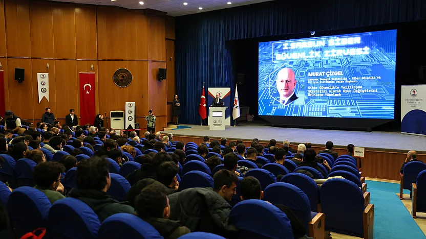 OMÜ'de Siber Güvenlik Zirvesi'ne yoğun ilgi