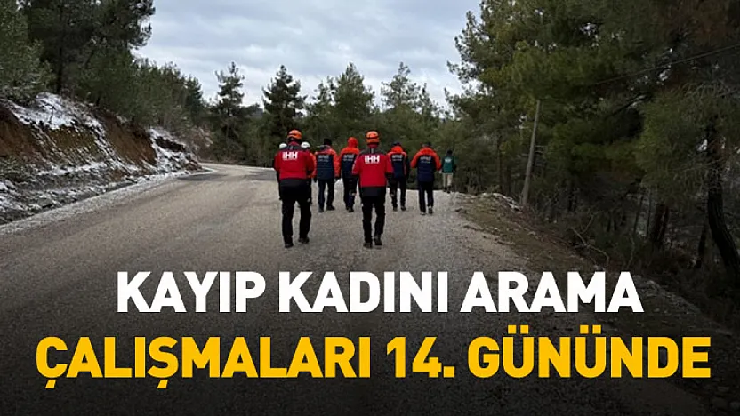 Samsun'da kayıp kadını arama çalışmaları 14. gününde