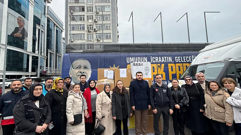 Samsun'dan Gazze'ye vicdan köprüsü: Yardım tırları dualarla yola çıktı