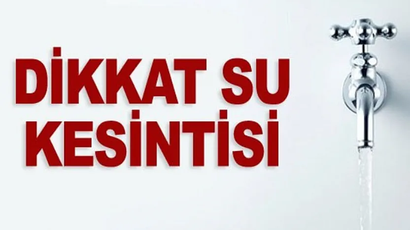 SASKİ'den Atakum'a Su Kesintisi Uyarısı