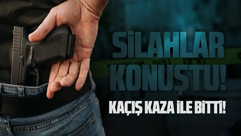 Terme'de Silahlar Konuştu: Kaçış Kaza ile Bitti