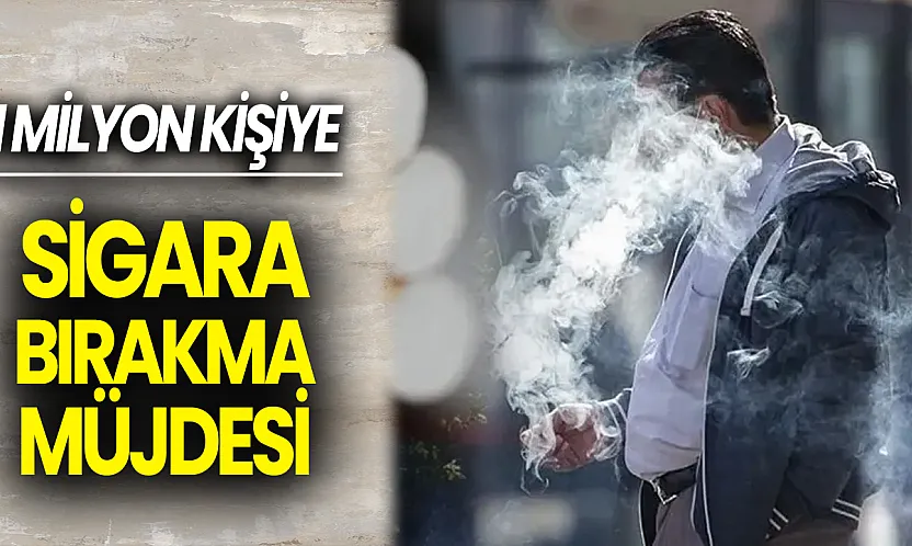 1 milyon kişiye ücretsiz sigara bırakma tedavisi Resmi Gazete de yayınlandı