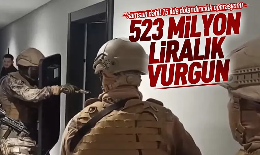 15 İlde dolandırıcılık operasyonu: 174 şüpheli tutuklandı
