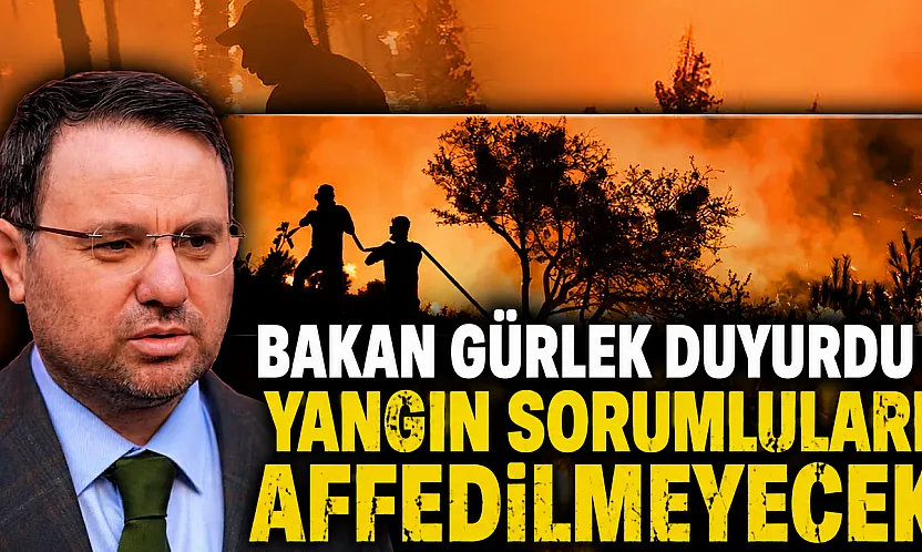 25 ildeki orman yangınlarına yönelik hukuki süreç başlatıldı