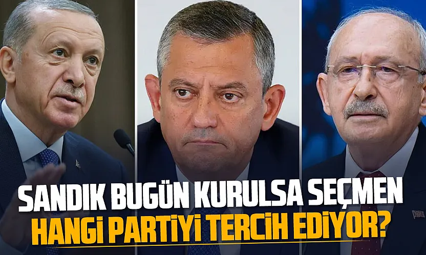 28 İlde Yapılan Ankette Dikkat Çeken Tablo! İşte Partilerin Oy Oranları