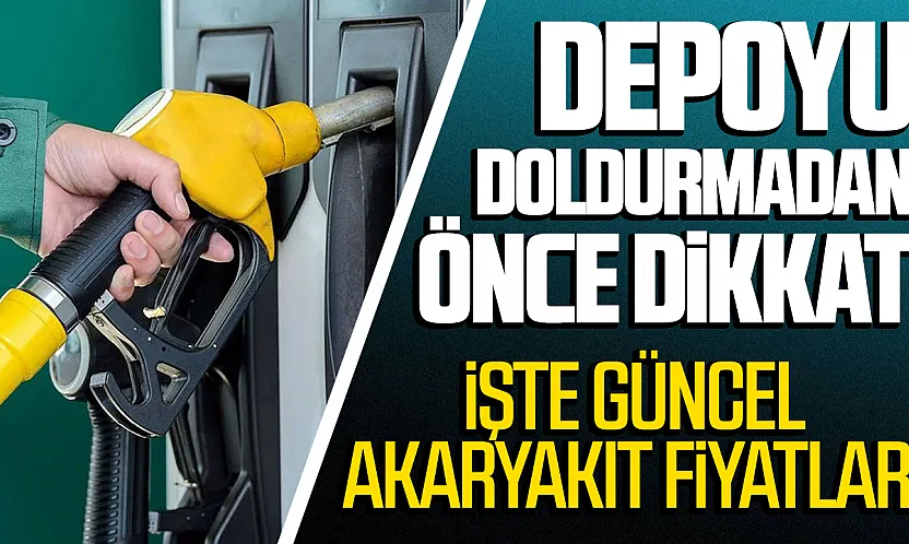 29 Ekim 2026 güncel akaryakıt fiyatları: Benzin, motorin ve LPG ne kadar?