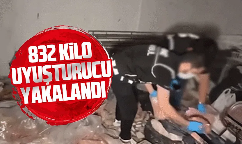 71 İlde nefes kesen operasyon: 832 kilo uyuşturucu ele geçirildi